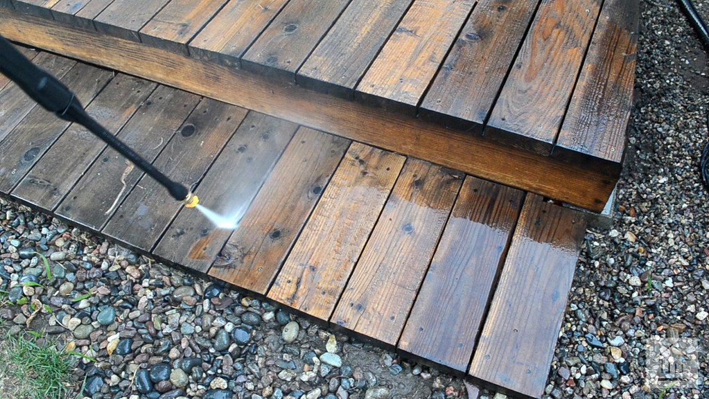 Deck cleaning